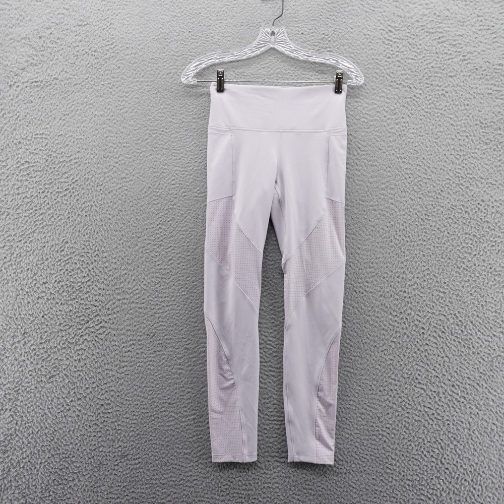 CALIA Powermove 7/8 Mesh Leggings Misted Lilac High Rise WAX15204 Womens XS NEW